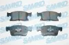 Bremsbelagsatz, Scheibenbremse Vorderachse SAMKO 5SP2129