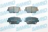 Bremsbelagsatz, Scheibenbremse Hinterachse SAMKO 5SP2142