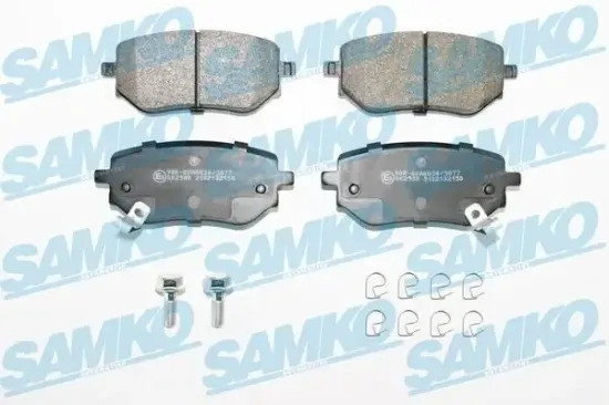 Bremsbelagsatz, Scheibenbremse Hinterachse SAMKO 5SP2150 Bild Bremsbelagsatz, Scheibenbremse Hinterachse SAMKO 5SP2150