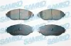 Bremsbelagsatz, Scheibenbremse Vorderachse SAMKO 5SP2163