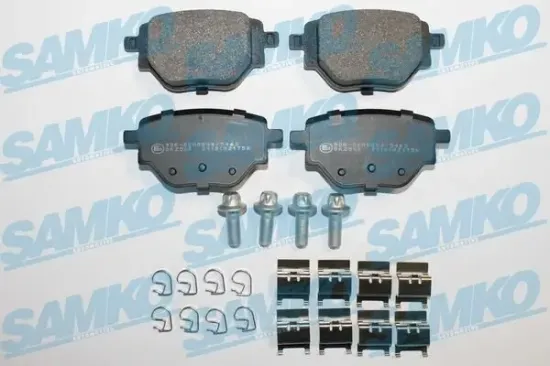 Bremsbelagsatz, Scheibenbremse Hinterachse SAMKO 5SP2175K Bild Bremsbelagsatz, Scheibenbremse Hinterachse SAMKO 5SP2175K