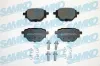 Bremsbelagsatz, Scheibenbremse Hinterachse SAMKO 5SP2175