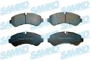 Bremsbelagsatz, Scheibenbremse Hinterachse SAMKO 5SP2176