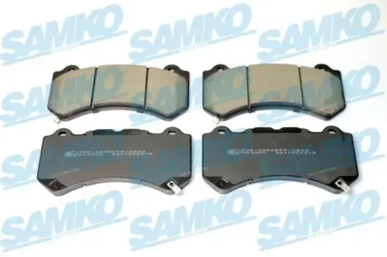 Bremsbelagsatz, Scheibenbremse Vorderachse SAMKO 5SP2215 Bild Bremsbelagsatz, Scheibenbremse Vorderachse SAMKO 5SP2215