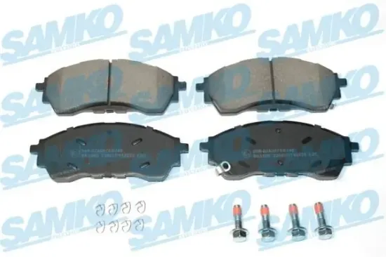 Bremsbelagsatz, Scheibenbremse Vorderachse SAMKO 5SP2233 Bild Bremsbelagsatz, Scheibenbremse Vorderachse SAMKO 5SP2233