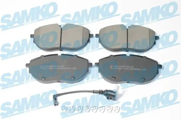 Bremsbelagsatz, Scheibenbremse Vorderachse SAMKO 5SP2253A