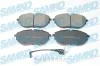 Bremsbelagsatz, Scheibenbremse Vorderachse SAMKO 5SP2253A
