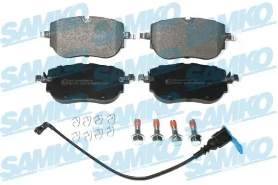 Bremsbelagsatz, Scheibenbremse Vorderachse SAMKO 5SP2260A Bild Bremsbelagsatz, Scheibenbremse Vorderachse SAMKO 5SP2260A