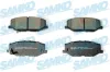 Bremsbelagsatz, Scheibenbremse Vorderachse SAMKO 5SP2279