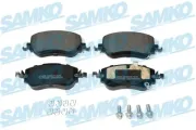 Bremsbelagsatz, Scheibenbremse Vorderachse SAMKO 5SP2292