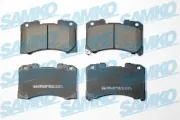 Bremsbelagsatz, Scheibenbremse Vorderachse SAMKO 5SP2319