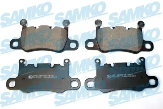 Bremsbelagsatz, Scheibenbremse Hinterachse SAMKO 5SP2322 Bild Bremsbelagsatz, Scheibenbremse Hinterachse SAMKO 5SP2322