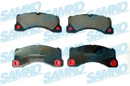 Bremsbelagsatz, Scheibenbremse Vorderachse SAMKO 5SP2319 Bild Bremsbelagsatz, Scheibenbremse Vorderachse SAMKO 5SP2319