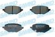 Bremsbelagsatz, Scheibenbremse Hinterachse SAMKO 5SP2351