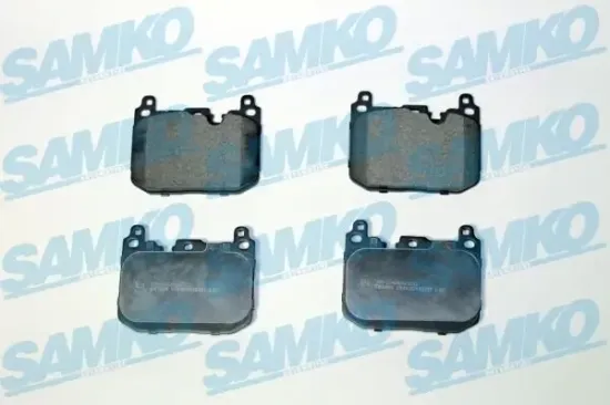 Bremsbelagsatz, Scheibenbremse Vorderachse SAMKO 5SP2357 Bild Bremsbelagsatz, Scheibenbremse Vorderachse SAMKO 5SP2357