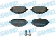 Bremsbelagsatz, Scheibenbremse Hinterachse SAMKO 5SP2368