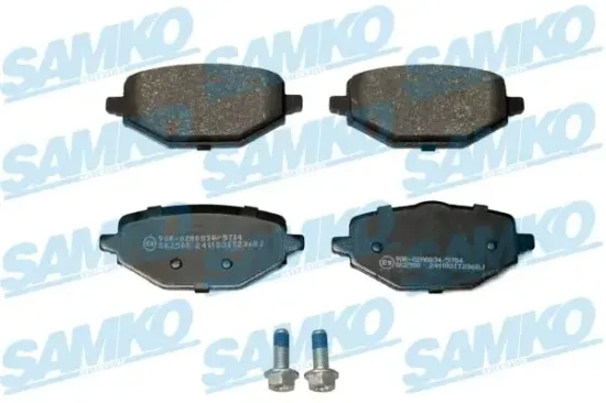 Bremsbelagsatz, Scheibenbremse Hinterachse SAMKO 5SP2368 Bild Bremsbelagsatz, Scheibenbremse Hinterachse SAMKO 5SP2368