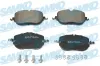 Bremsbelagsatz, Scheibenbremse Vorderachse SAMKO 5SP2372