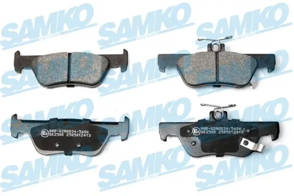 Bremsbelagsatz, Scheibenbremse SAMKO 5SP268