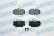 Bremsbelagsatz, Scheibenbremse Hinterachse SAMKO 5SP306