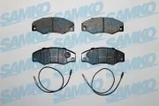 Bremsbelagsatz, Scheibenbremse Vorderachse SAMKO 5SP276