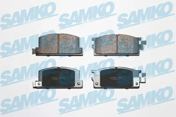 Bremsbelagsatz, Scheibenbremse SAMKO 5SP287