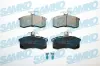 Bremsbelagsatz, Scheibenbremse Vorderachse SAMKO 5SP288