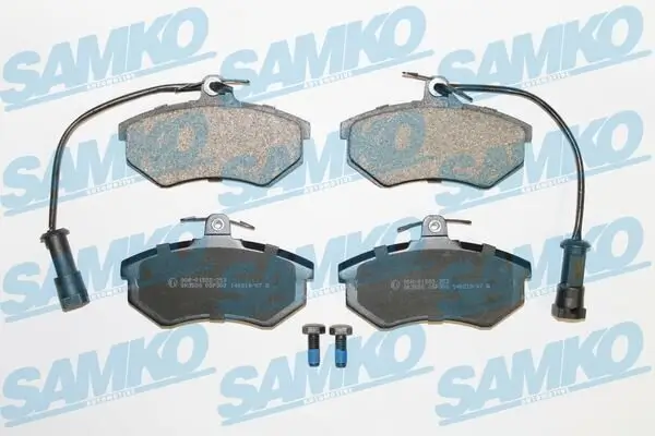 Bremsbelagsatz, Scheibenbremse Vorderachse SAMKO 5SP300