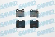 Bremsbelagsatz, Scheibenbremse Hinterachse SAMKO 5SP317