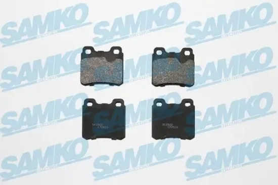 Bremsbelagsatz, Scheibenbremse Hinterachse SAMKO 5SP317 Bild Bremsbelagsatz, Scheibenbremse Hinterachse SAMKO 5SP317