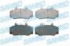 Bremsbelagsatz, Scheibenbremse Vorderachse SAMKO 5SP318