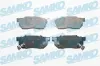 Bremsbelagsatz, Scheibenbremse Vorderachse SAMKO 5SP322