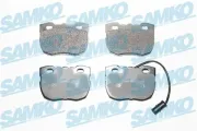 Bremsbelagsatz, Scheibenbremse Vorderachse SAMKO 5SP324