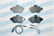 Bremsbelagsatz, Scheibenbremse Vorderachse SAMKO 5SP366