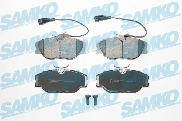 Bremsbelagsatz, Scheibenbremse Vorderachse SAMKO 5SP344