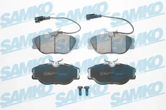 Bremsbelagsatz, Scheibenbremse Vorderachse SAMKO 5SP344 Bild Bremsbelagsatz, Scheibenbremse Vorderachse SAMKO 5SP344