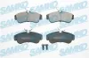 Bremsbelagsatz, Scheibenbremse Vorderachse SAMKO 5SP355
