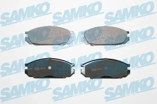 Bremsbelagsatz, Scheibenbremse Hinterachse SAMKO 5SP376 Bild Bremsbelagsatz, Scheibenbremse Hinterachse SAMKO 5SP376