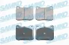 Bremsbelagsatz, Scheibenbremse Vorderachse SAMKO 5SP401