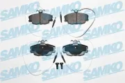Bremsbelagsatz, Scheibenbremse Vorderachse SAMKO 5SP422