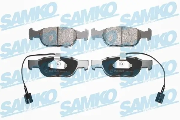 Bremsbelagsatz, Scheibenbremse Vorderachse SAMKO 5SP424