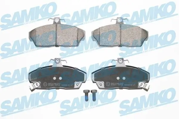 Bremsbelagsatz, Scheibenbremse Vorderachse SAMKO 5SP430