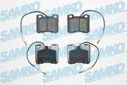 Bremsbelagsatz, Scheibenbremse Vorderachse SAMKO 5SP444