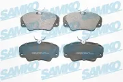 Bremsbelagsatz, Scheibenbremse Vorderachse SAMKO 5SP449