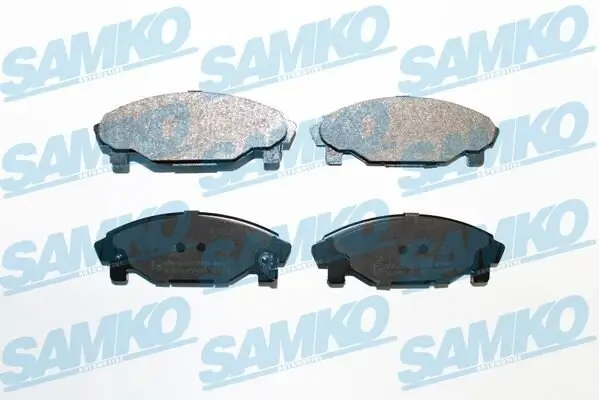 Bremsbelagsatz, Scheibenbremse Vorderachse SAMKO 5SP457
