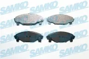 Bremsbelagsatz, Scheibenbremse Vorderachse SAMKO 5SP457