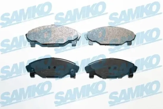 Bremsbelagsatz, Scheibenbremse Vorderachse SAMKO 5SP457 Bild Bremsbelagsatz, Scheibenbremse Vorderachse SAMKO 5SP457