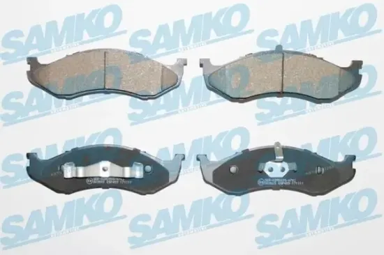 Bremsbelagsatz, Scheibenbremse Vorderachse SAMKO 5SP459 Bild Bremsbelagsatz, Scheibenbremse Vorderachse SAMKO 5SP459