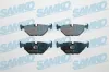 Bremsbelagsatz, Scheibenbremse Hinterachse SAMKO 5SP463