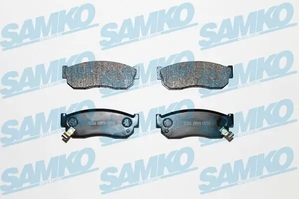 Bremsbelagsatz, Scheibenbremse Vorderachse SAMKO 5SP519